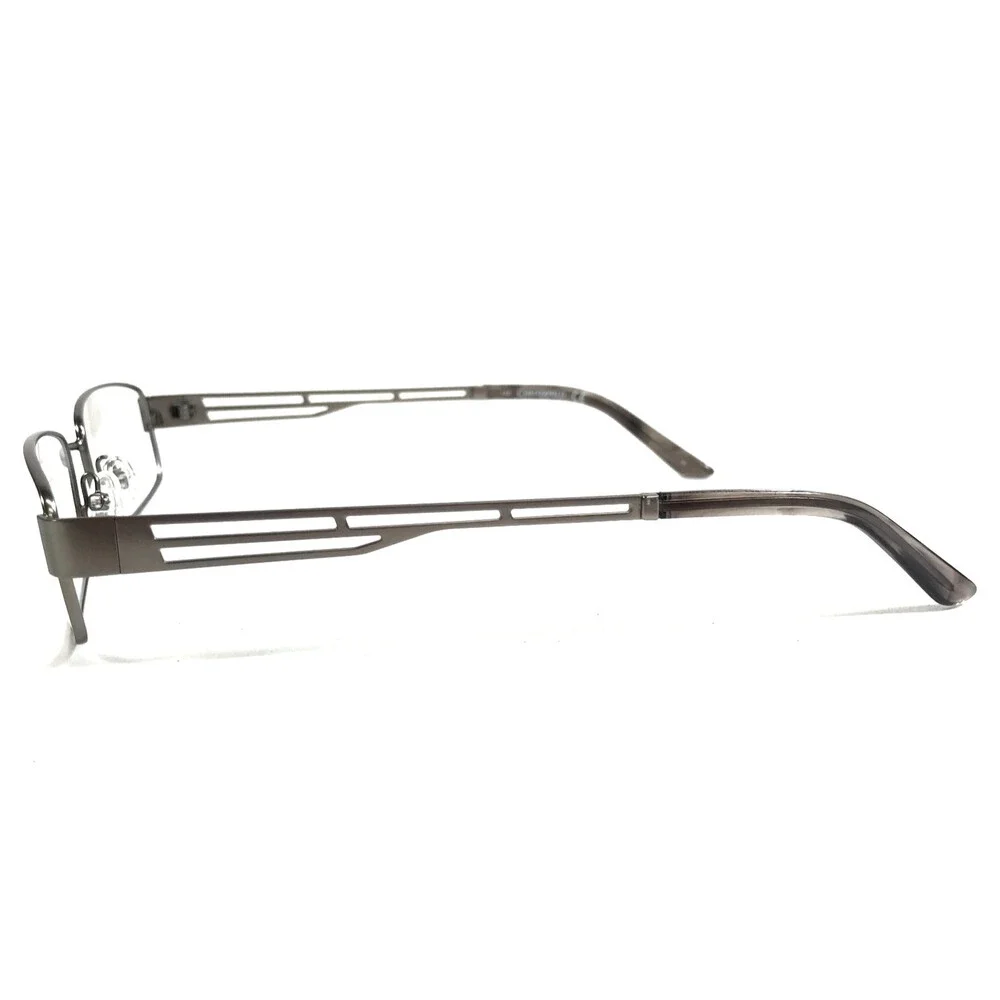 Chesterfield Eyeglasses Frames CH851 0FK5 Gray Rectangle Wire Rim 52-18-140